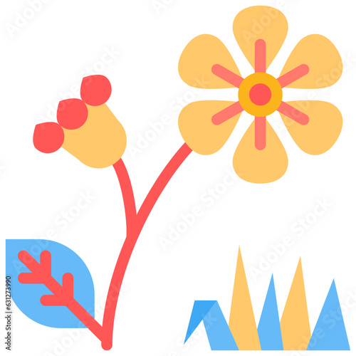 pollen flat style icons