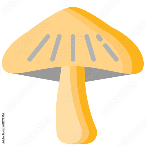 mushroom flat style icons