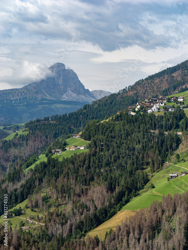 Village of Rina, Alto Adige, Italy.