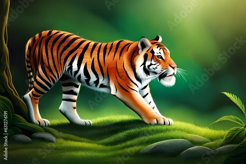 tiger in the jungle © roman arts