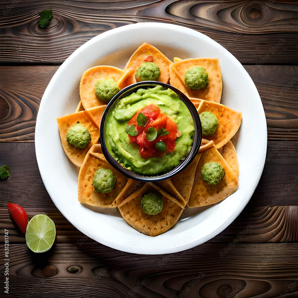 Fototapeta premium chicken and vegetable salad