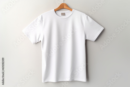 A white mockup shirt 