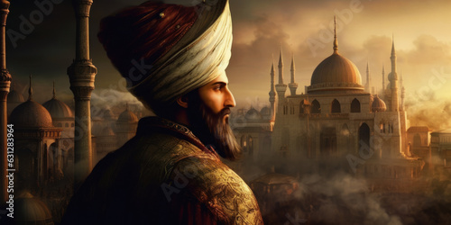 Fototapeta Fatih Sultan Mehmet - Sultan of the Ottoman Empire, Mehmed II, the Conqueror