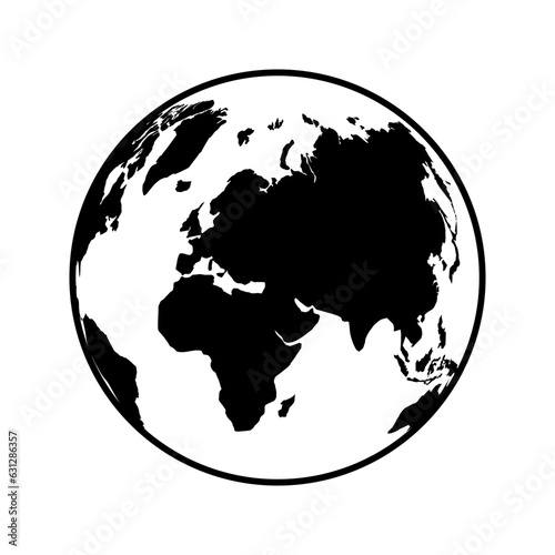 world map icon