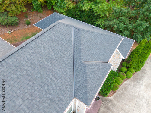 Roof Replacement Drone Photos