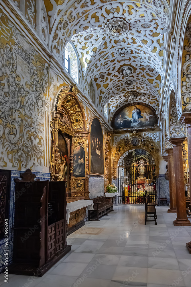 Interior of Church of Santa Maria la Blanca (Iglesia de Santa Maria la