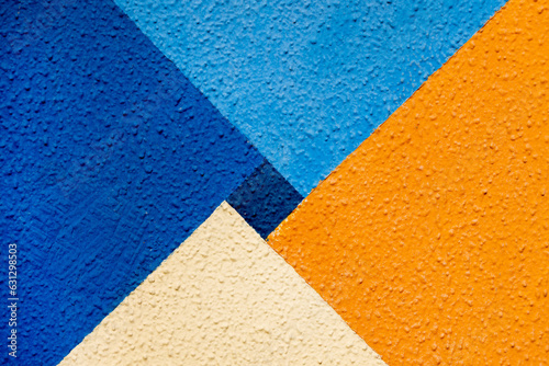 Multi-colored textured wall. Industrial concrete background.