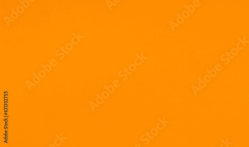 Plain orange background. Empty backdrop illustration with copy space, Suitable for flyers, banners, advertment, brochures, posters, ppt, web and design works