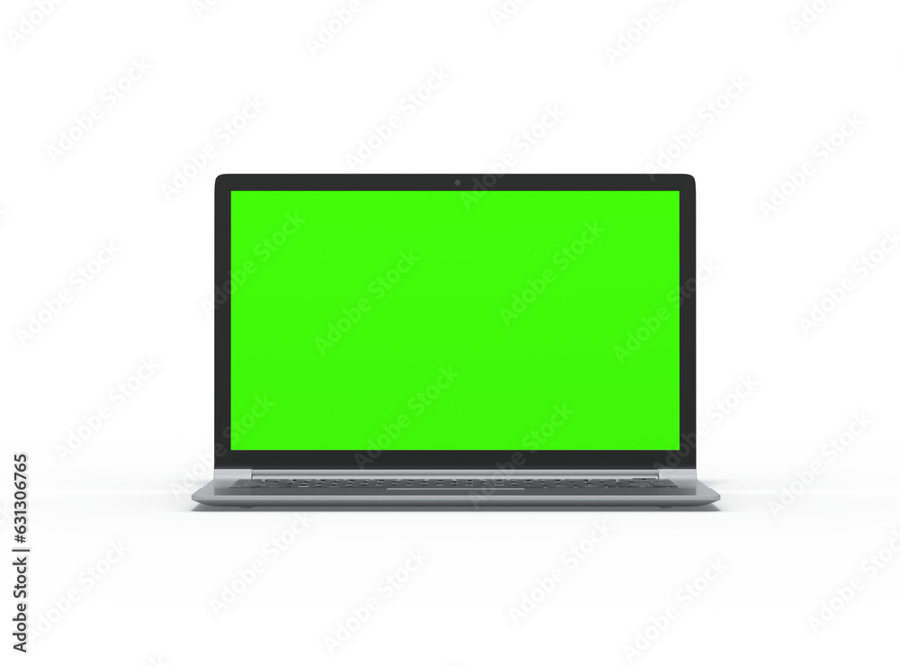 Customizable mockup of a laptop with changeable screen design for UI/UX Product Showcase.3D Render Customizable mockup of a laptop with changeable screen design for UI/UX Product Showcase.3D Render