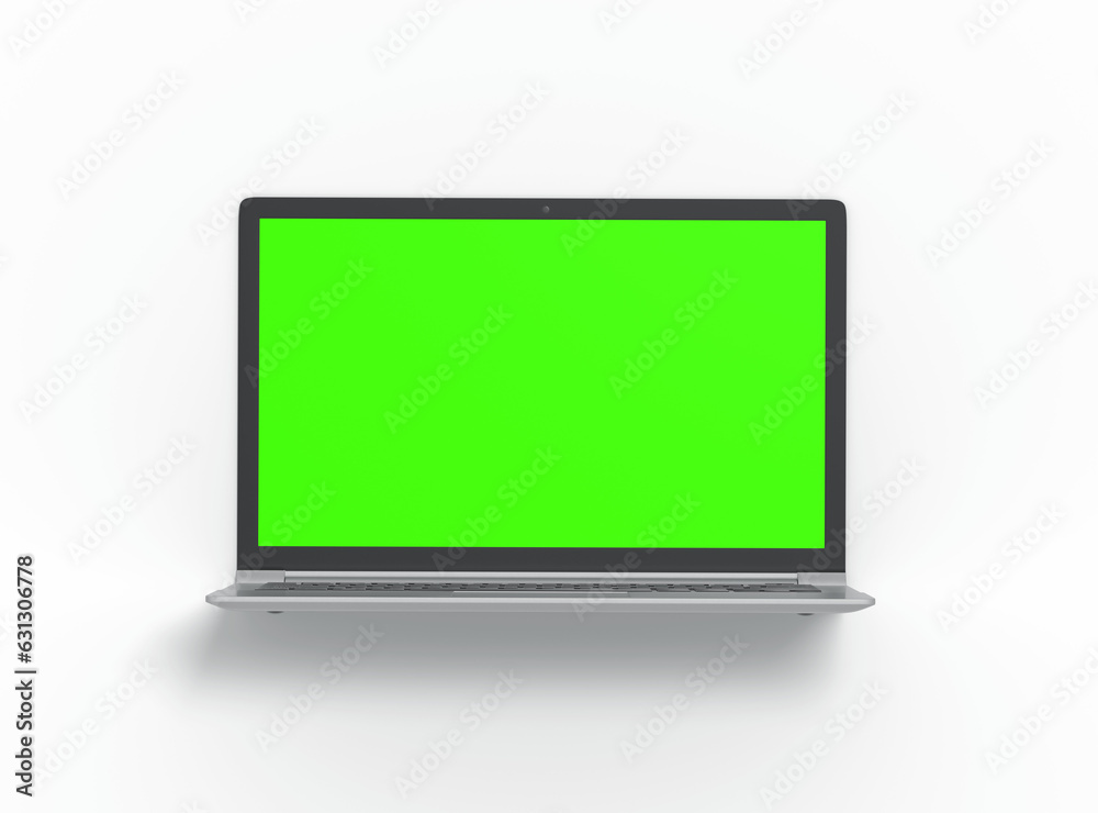 Customizable mockup of a laptop with changeable screen design for UI/UX Product Showcase.3D Render Customizable mockup of a laptop with changeable screen design for UI/UX Product Showcase.3D Render