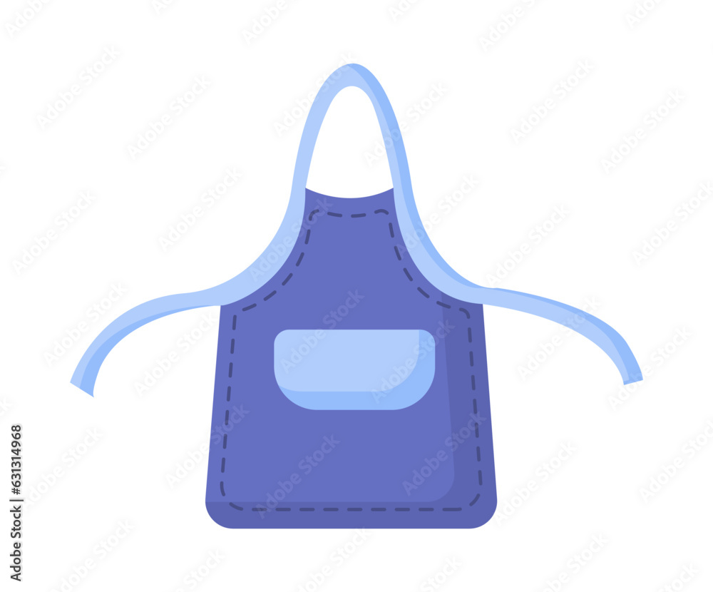 Kitchen apron vector concept Kitchen apron vector concept
