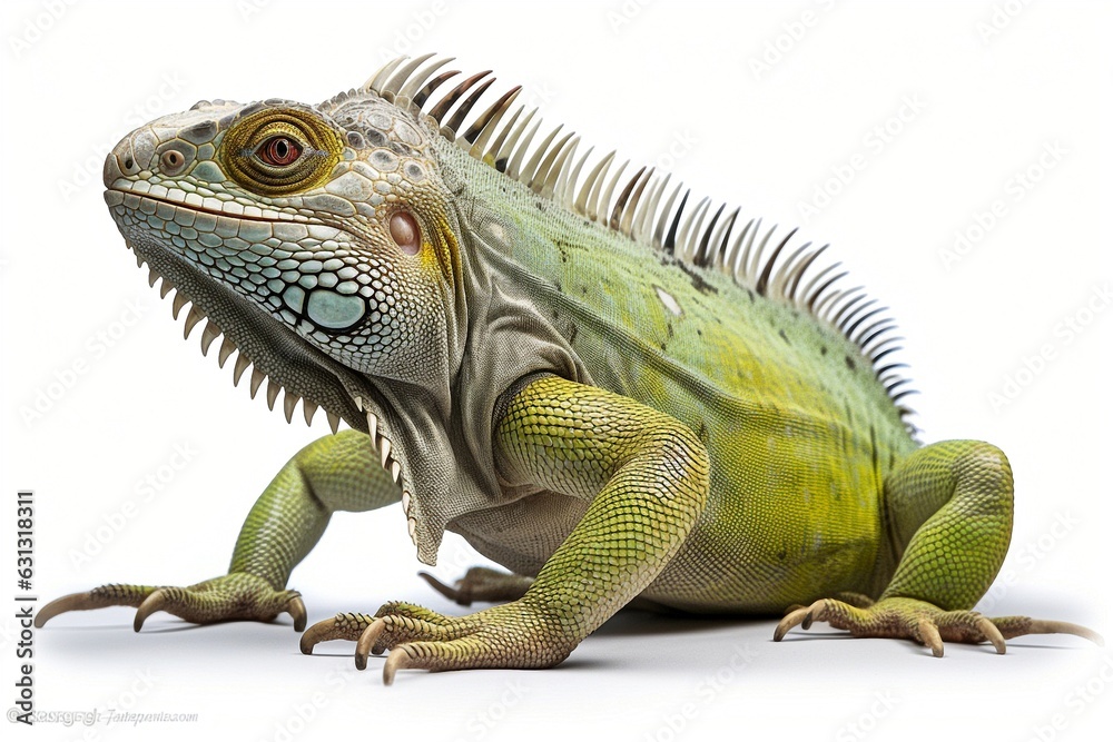 Obraz premium lizard isolated on white background.