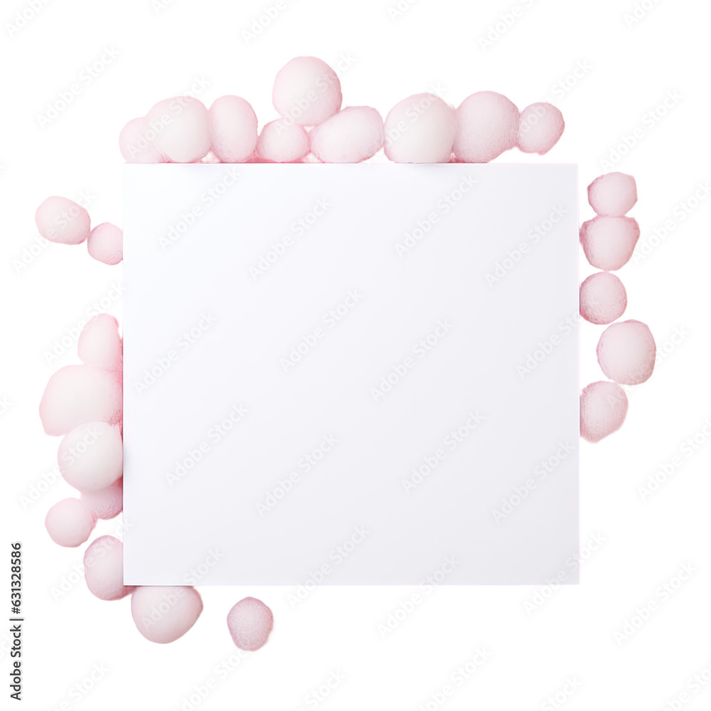 Flat lay of white foam on pastel transparent background with copy space. Flat lay of white foam on pastel transparent background with copy space.