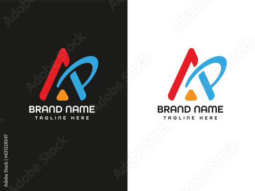 letter monogram business logo design
