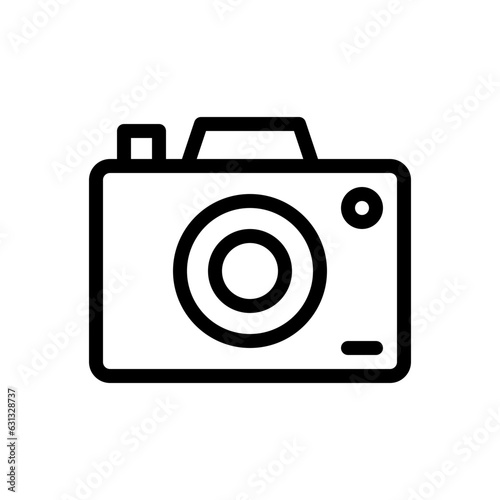 camera line icon