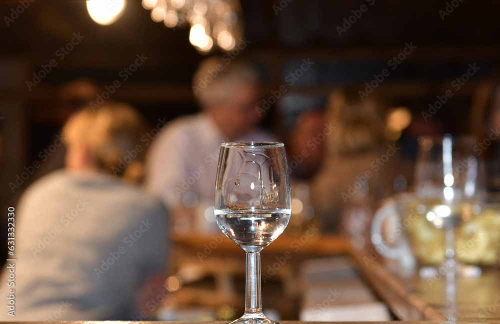 Ein Glas Alkohol