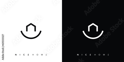 Modern and unique Nice home logo design