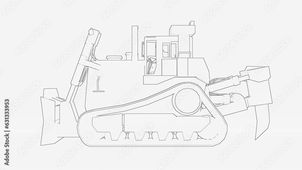 excavator outline. excavator line drawing. excavator line art. excavator illustration excavator outline. excavator line drawing. excavator line art. excavator illustration