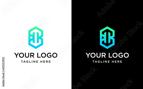 HEXAGON LOGO INITIALS