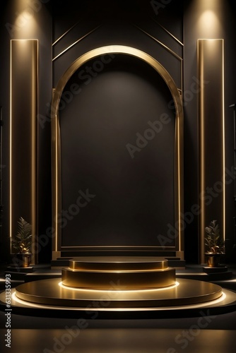 podium for product display
