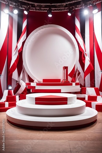 podium for product display