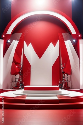 podium for product display