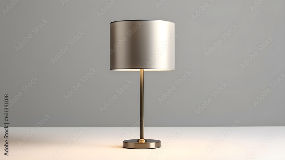 Lamp on the table, Table lamp, Generative AI Lamp on the table, Table lamp, Generative AI