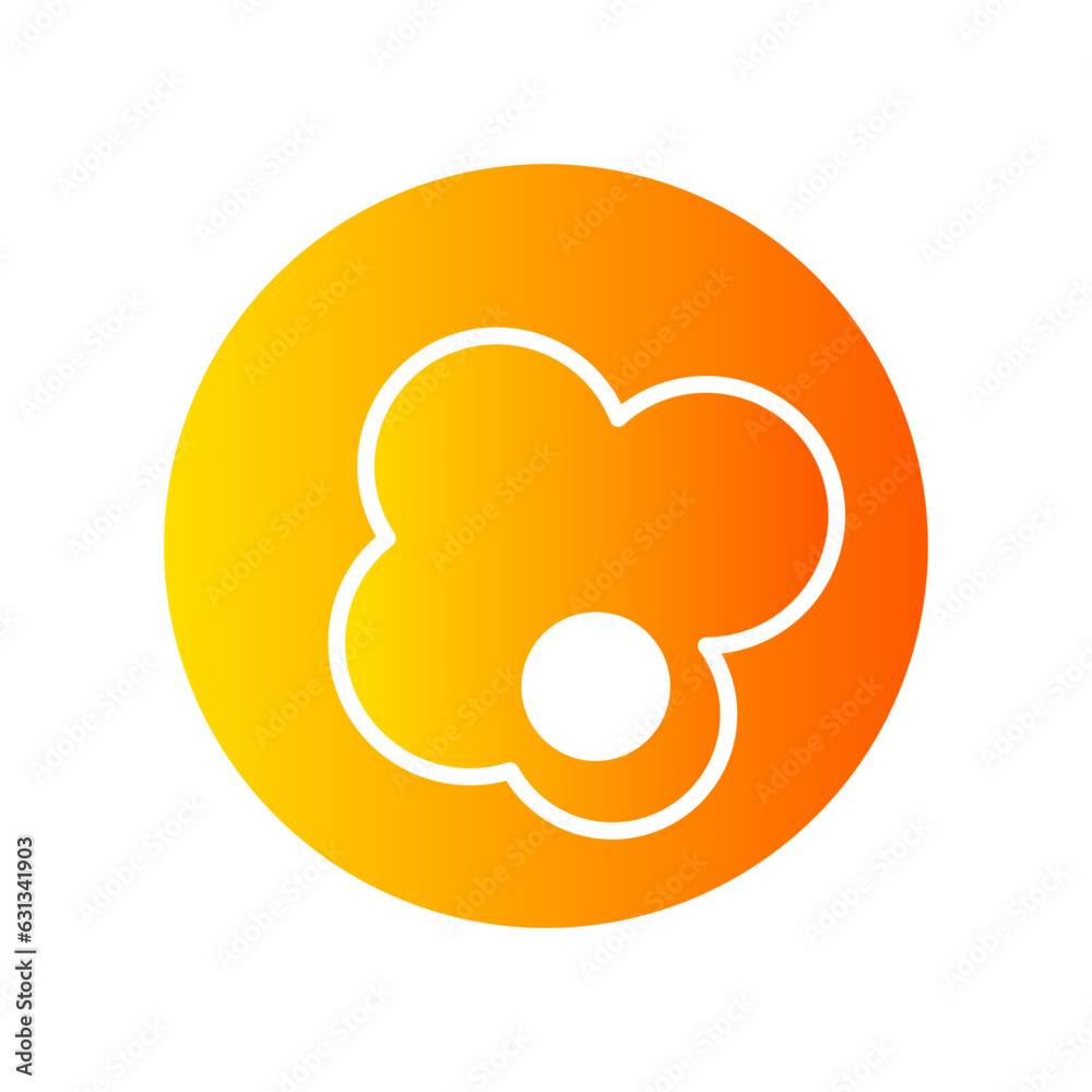 egg gradient icon egg gradient icon