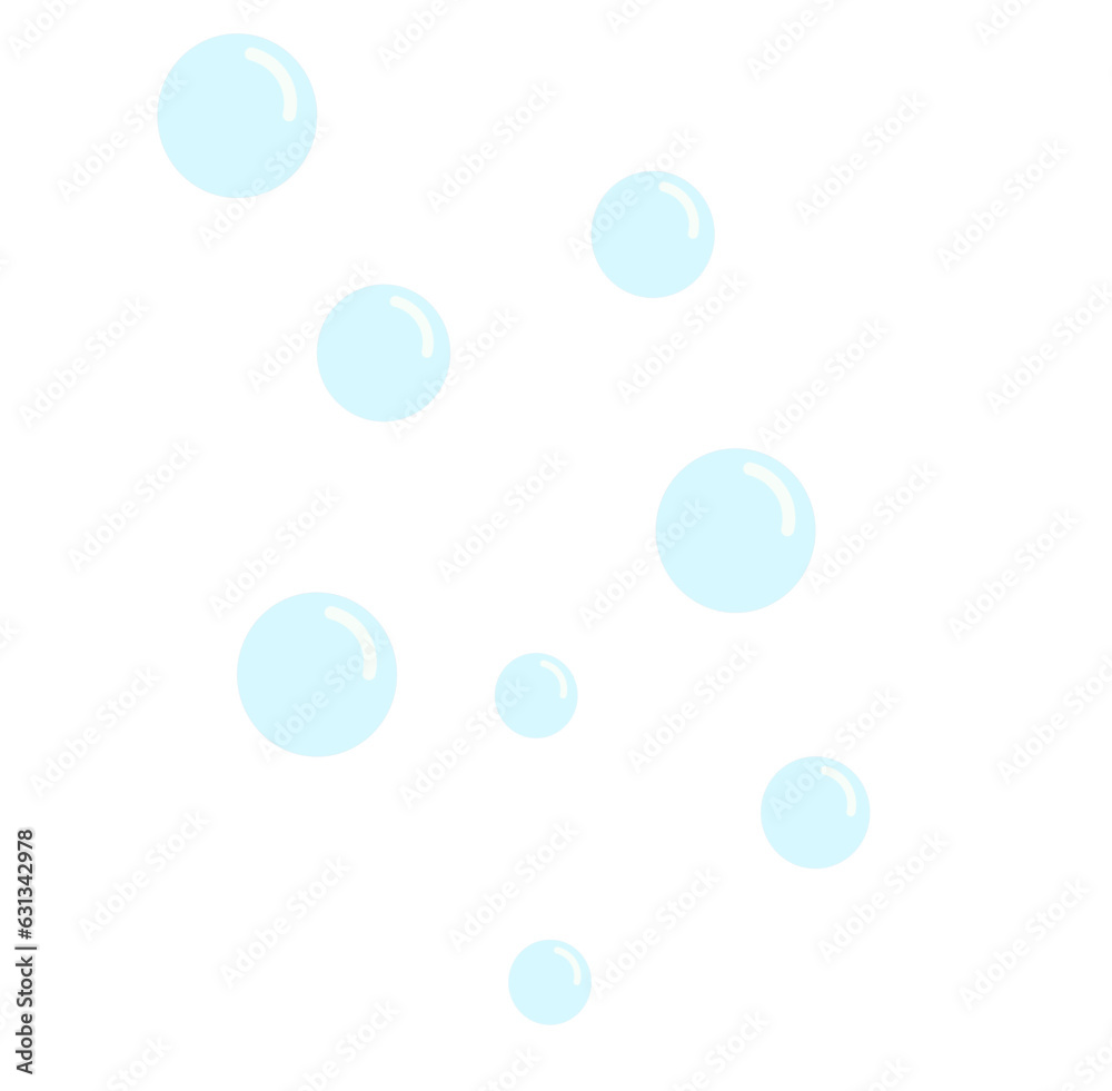 bubbles on blue bubbles on blue