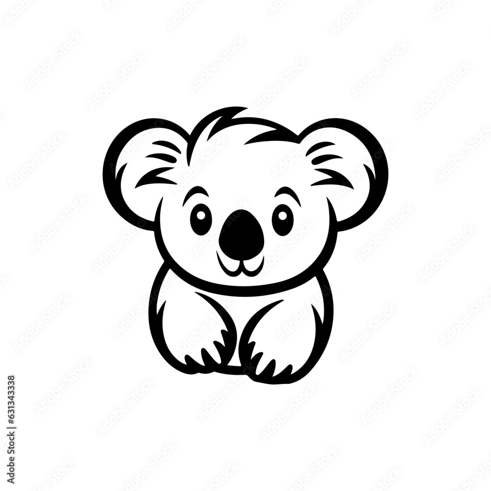 cute koala vector illustration cute koala vector illustration