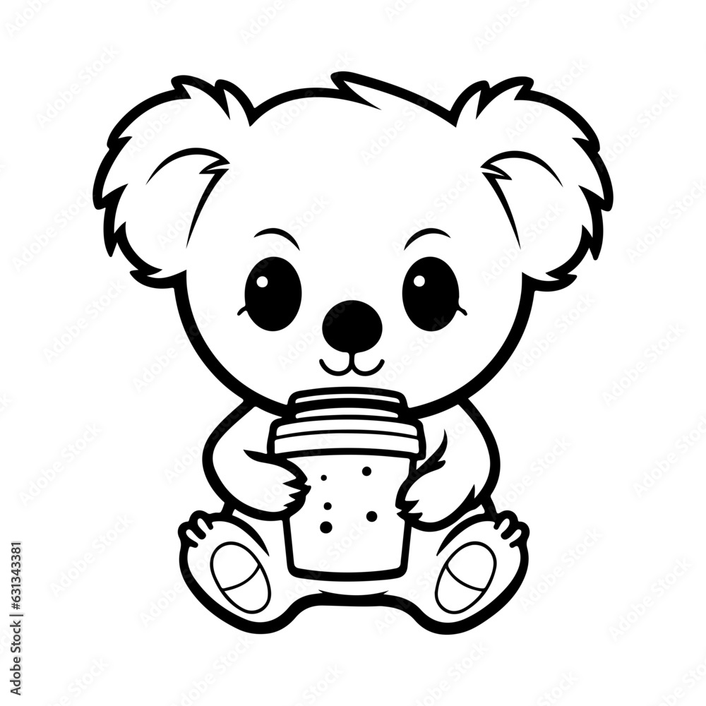 cute koala vector illustration cute koala vector illustration