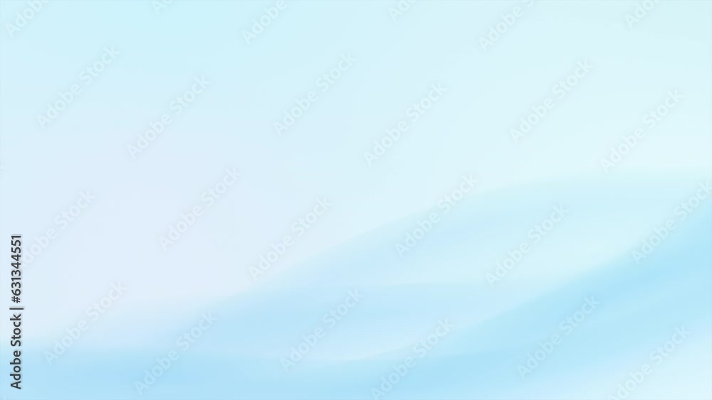 blue soft wave material. Looping video background.(045_blue)