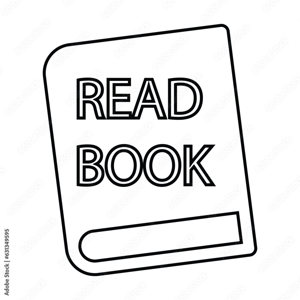 Read, book, book reading icon