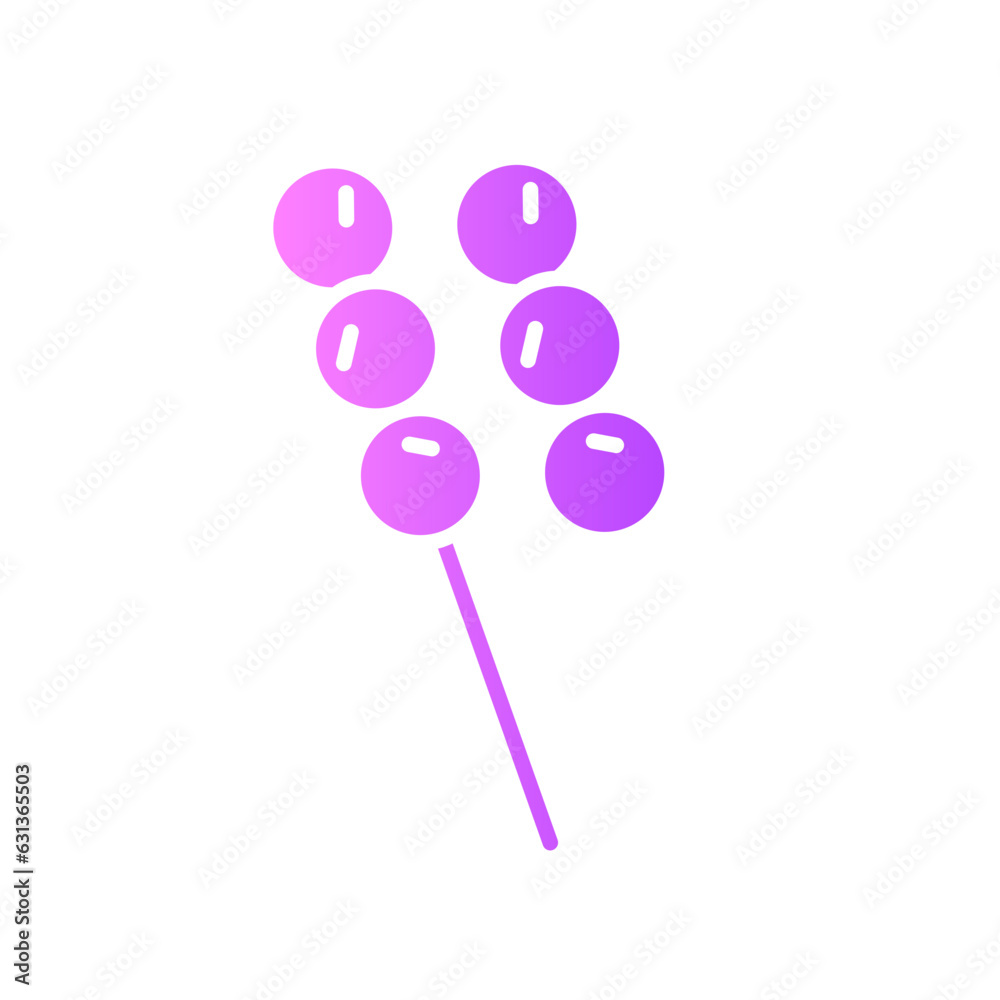 skewers gradient icon skewers gradient icon