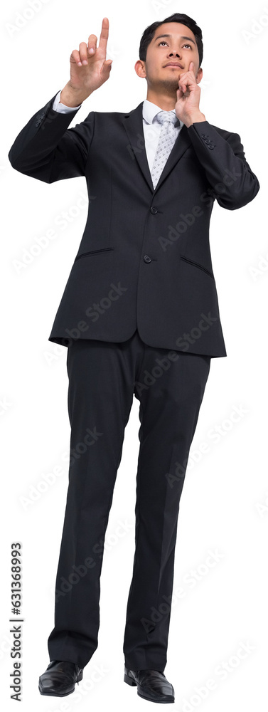 Digital png photo of biracial businessman on transparent background Digital png photo of biracial businessman on transparent background
