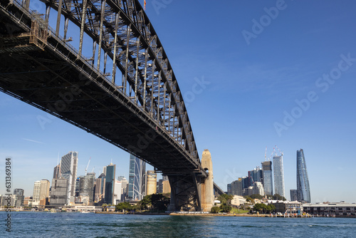 Sydney Harbour Bridge and Sydney harbour © Ken Griffiths