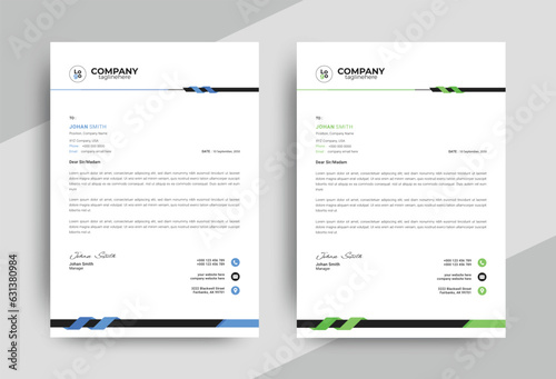 Best quality this clean & simple letterhead design for any brand or company