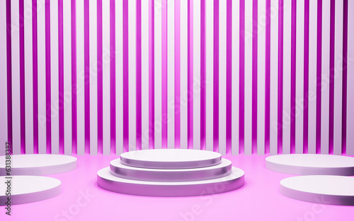 Exhibition podium or circul...