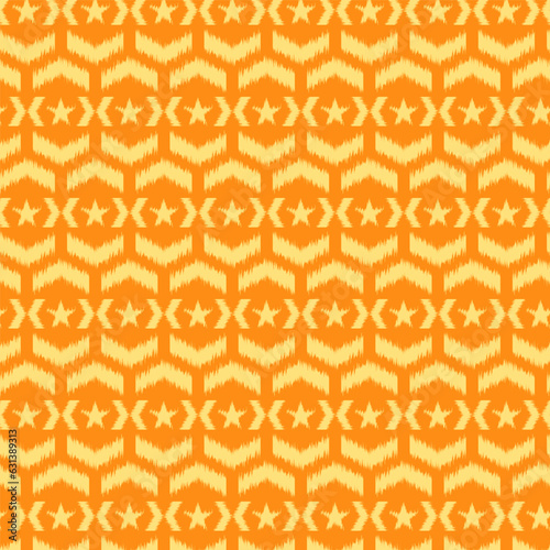 beautiful ikat pattern seamless ethnic repeat tribal traditional style colorful background  modern desing vector illustration