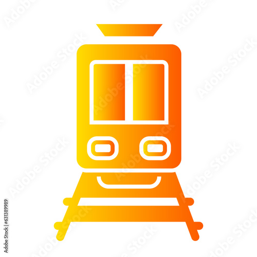 Tram line icon