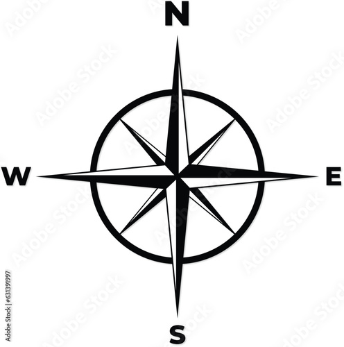 Canvas Print Compass Icon Png