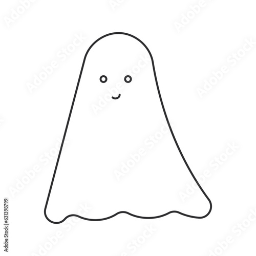 spook halloween scary autumn line element icon
