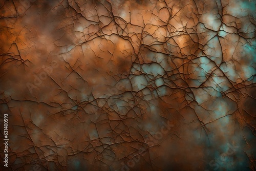 "Autumn's Veins: Intricate Patterns of Brown Leaves Encased in Glass"