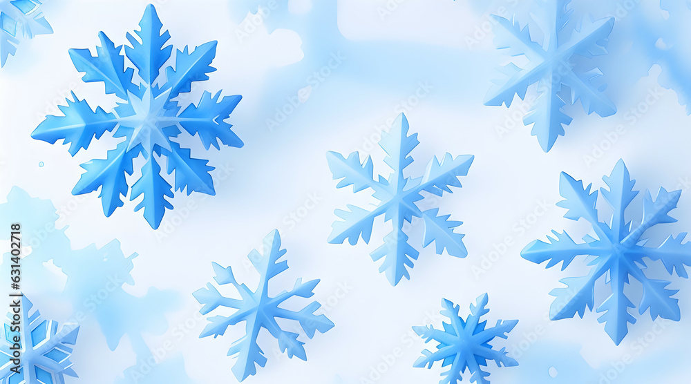 Snowflakes background Snowflakes background