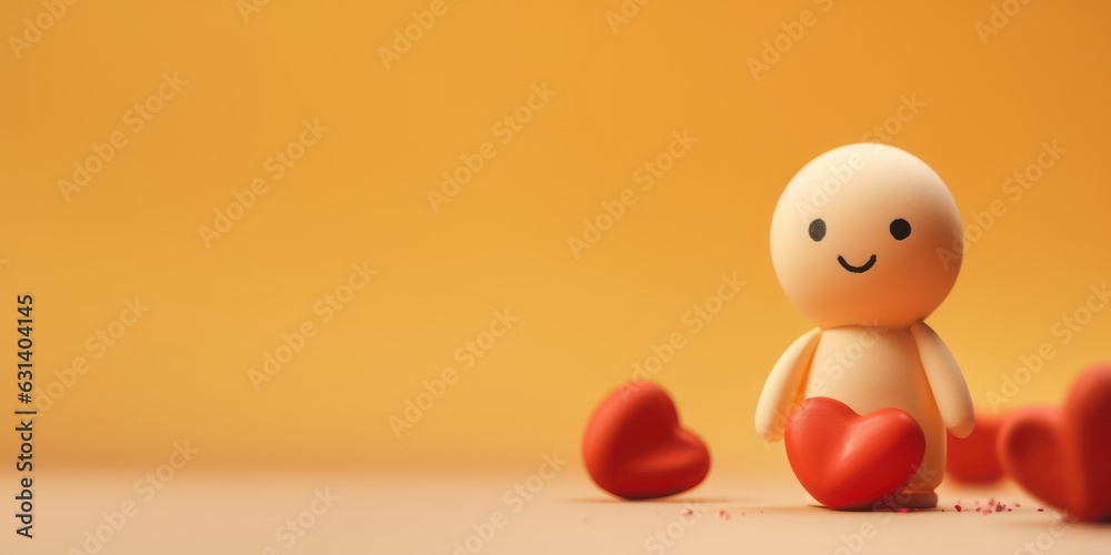 cute stuffed doll toy on white background, Stuffed soft doll sitting on pink background, love and lifestyle concept, playful with copy space cute stuffed doll toy on white background, Stuffed soft doll sitting on pink background, love and lifestyle concept, playful with copy space