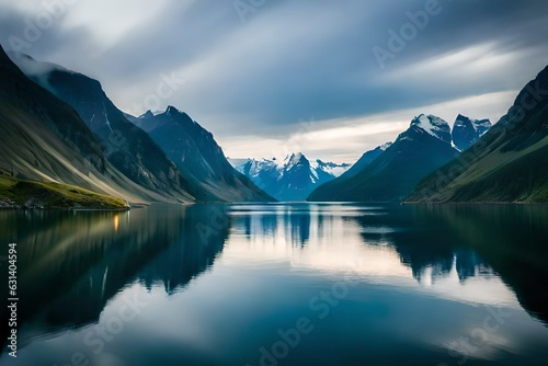 lake in the mountains © Sajawal