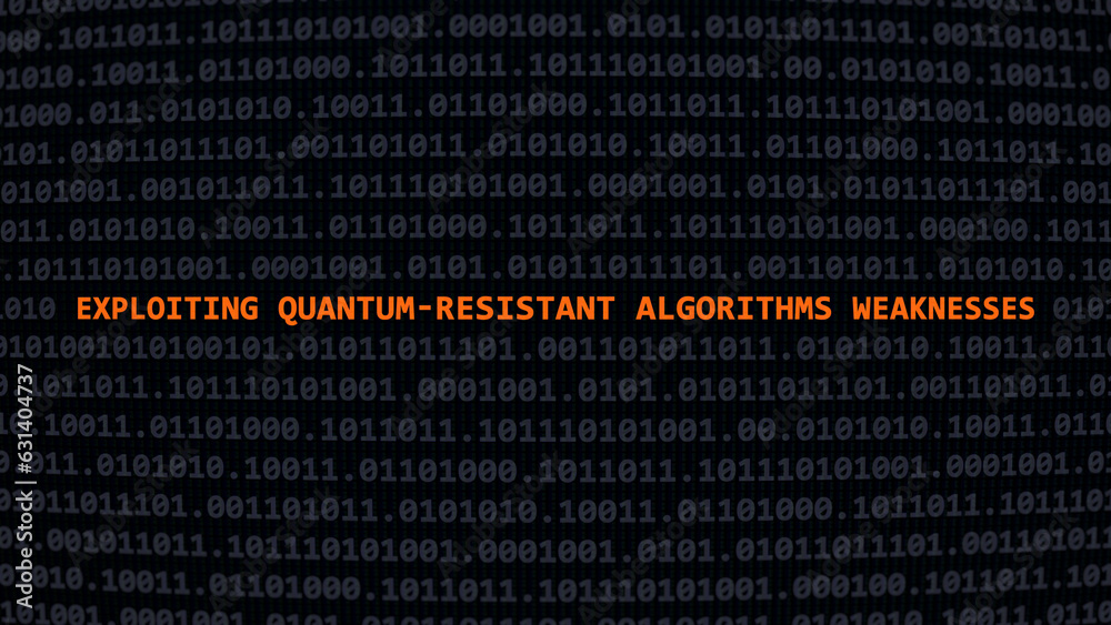 Cyber attack exploiting quantum-resistant algorithms weaknesses ...