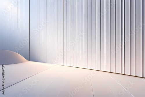 Wallpaper Mural ミニマル、幾何学、白い背景、光線｜minimal, geometry, white background, rays. Generative AI Torontodigital.ca