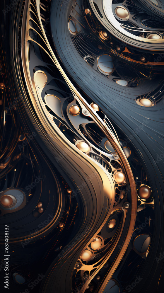 Abstract fantasy futuristic background Abstract fantasy futuristic background