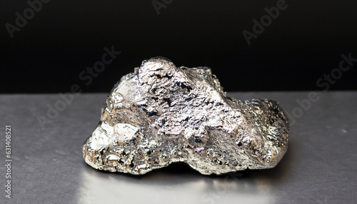 Canvastavla platinum nugget, noble metal, found free in nature in the form of nuggets, used